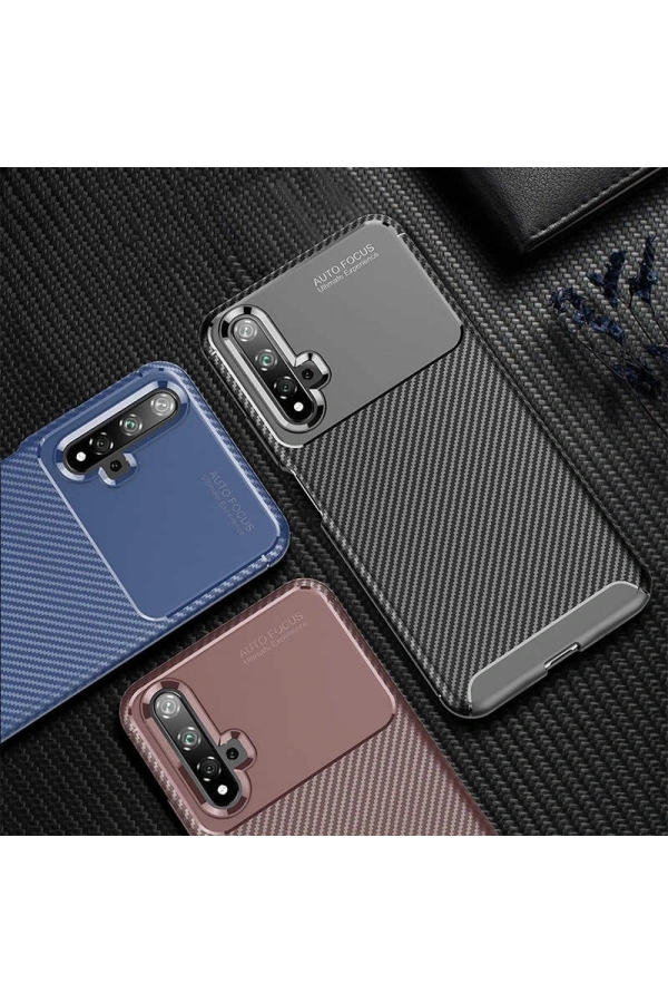 Huawei Honor 20 Kılıf Zore Negro Silikon Kapak