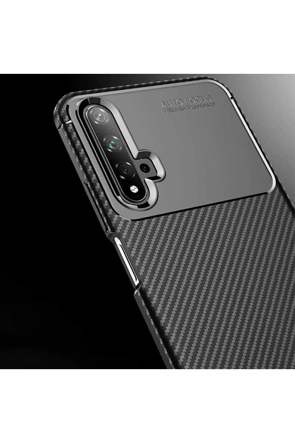 Huawei Honor 20 Kılıf Zore Negro Silikon Kapak