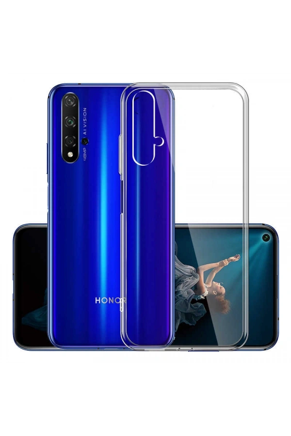 Huawei Honor 20 Kılıf Zore Süper Silikon Kapak