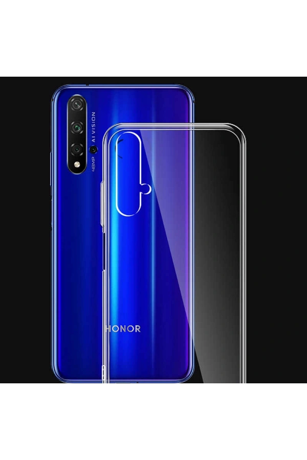 Huawei Honor 20 Kılıf Zore Süper Silikon Kapak