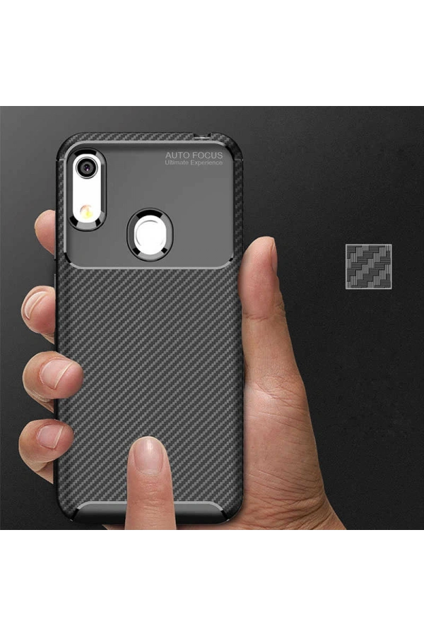 Huawei Honor 8A Kılıf Zore Negro Silikon Kapak