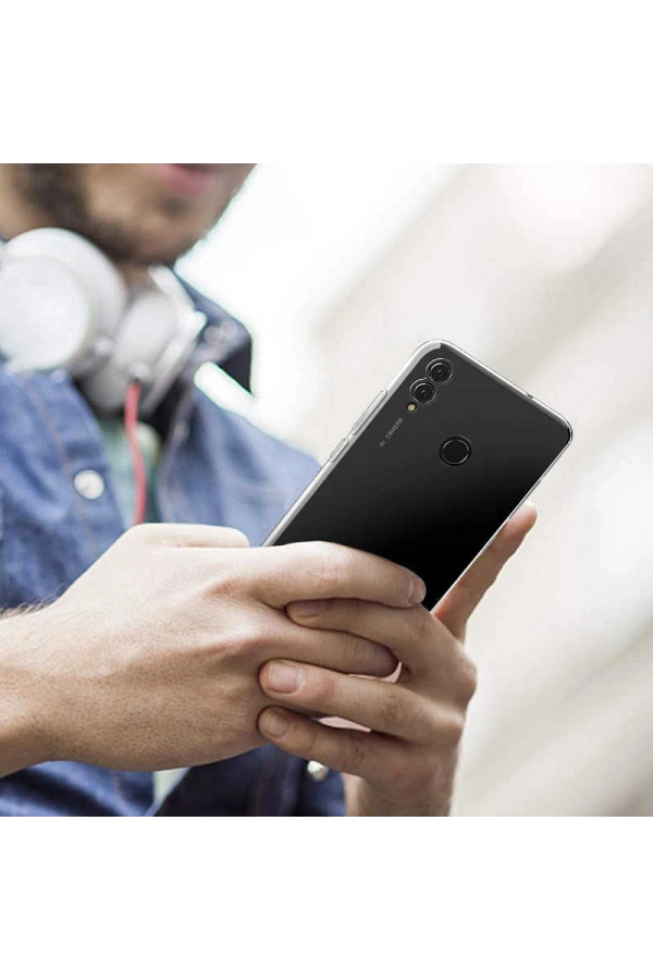 Huawei Honor 8C Kılıf Zore Süper Silikon Kapak