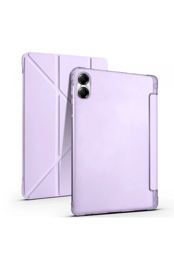Huawei Honor Pad X9 11.5 Kılıf Zore Tri Folding Kalem Bölmeli Standlı Kılıf