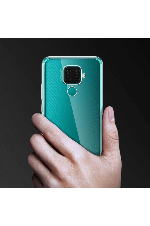 Huawei Mate 30 Lite Kılıf Zore Süper Silikon Kapak