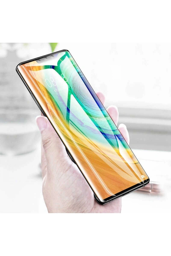 Huawei Mate 30 Pro Zore Süper Pet Ekran Koruyucu Jelatin