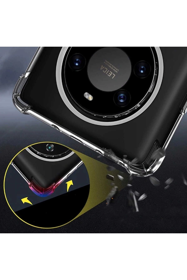 Huawei Mate 40 Pro Kılıf Zore Nitro Anti Shock Silikon