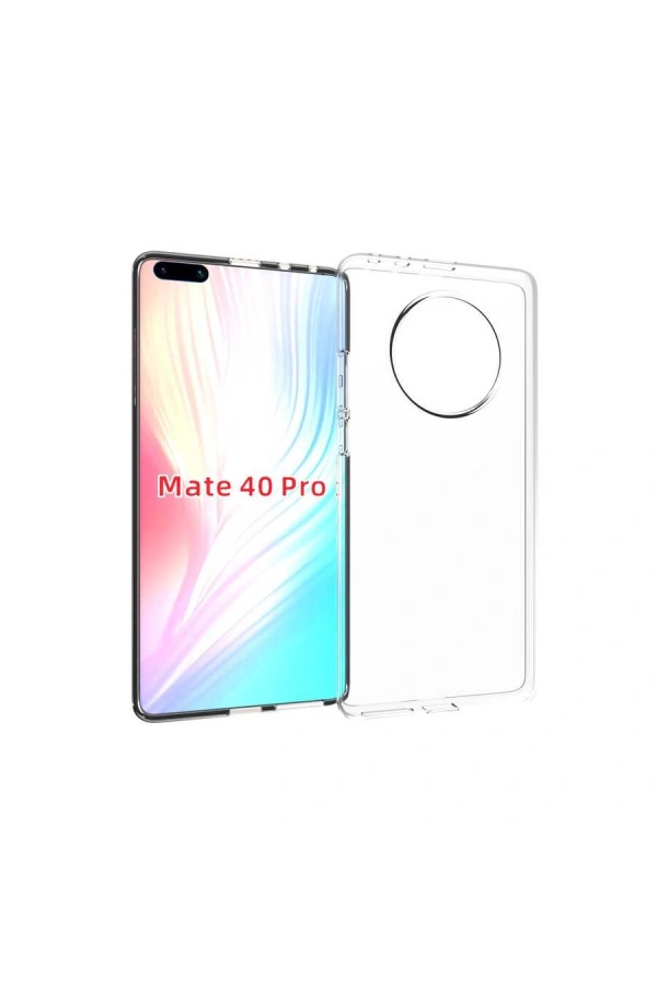 Huawei Mate 40 Pro Kılıf Zore Süper Silikon Kapak