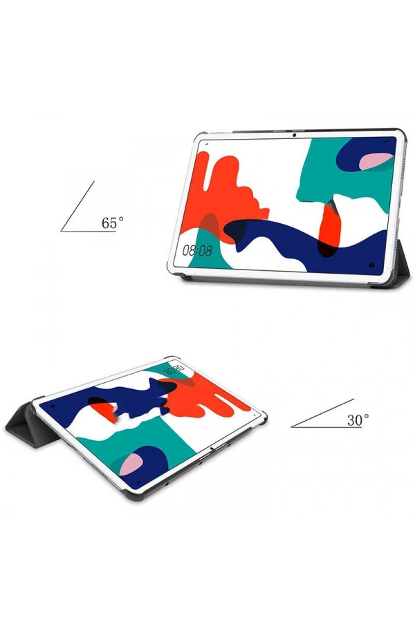 Huawei MatePad 10.4 Zore Smart Cover Standlı 1-1 Kılıf