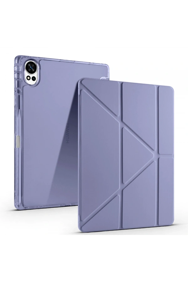 Huawei Matepad 12X Kılıf Zore Tri Folding Kalem Bölmeli Standlı Kılıf