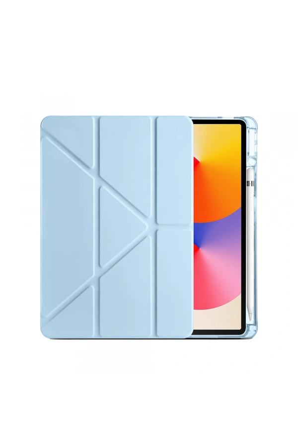 Huawei Matepad SE 11 Kılıf Zore Tri Folding Kalem Bölmeli Standlı Kılıf