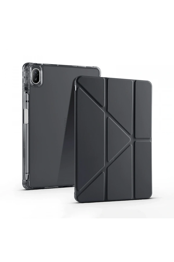 Huawei Matepad SE 11 Kılıf Zore Tri Folding Kalem Bölmeli Standlı Kılıf