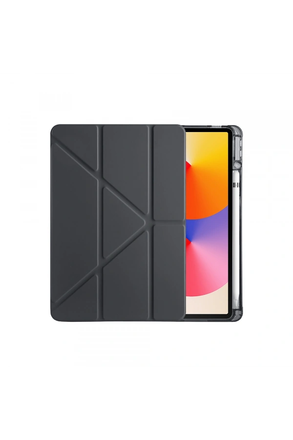 Huawei Matepad SE 11 Kılıf Zore Tri Folding Kalem Bölmeli Standlı Kılıf