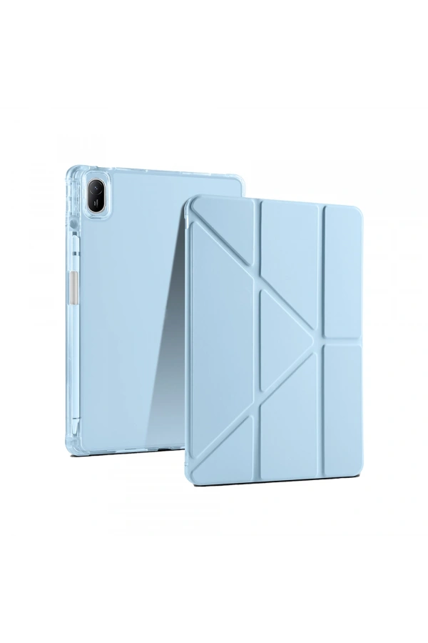 Huawei Matepad SE 11 Kılıf Zore Tri Folding Kalem Bölmeli Standlı Kılıf