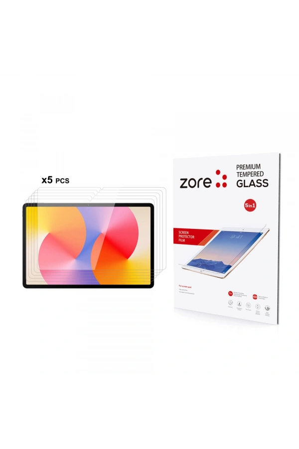 Huawei MatePad SE 11 Zore 5in1 Tablet Temperli Cam Ekran Koruyucu