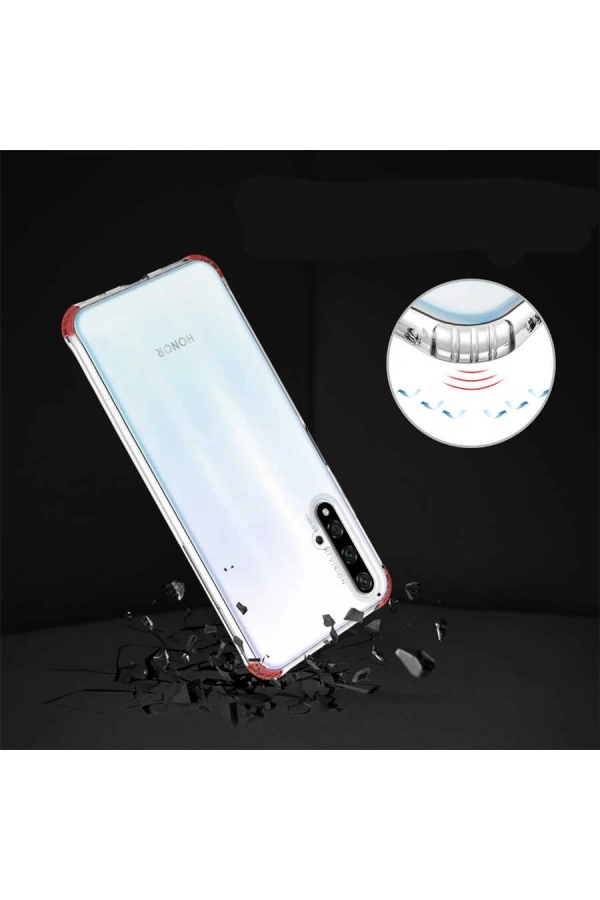 Huawei Nova 5T Kılıf Zore Nitro Anti Shock Silikon