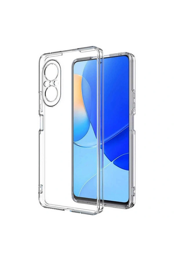 Huawei Nova 9 SE Kılıf Zore Kamera Korumalı Süper Silikon Kapak