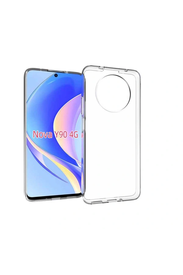 Huawei Nova Y90 Kılıf Zore Süper Silikon Kapak