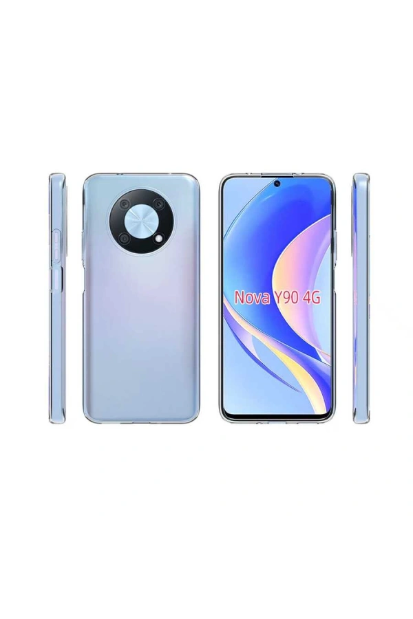 Huawei Nova Y90 Kılıf Zore Süper Silikon Kapak
