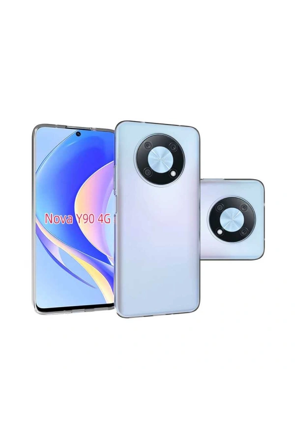 Huawei Nova Y90 Kılıf Zore Süper Silikon Kapak