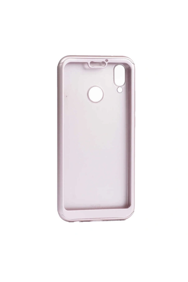 Huawei P Smart 2019 Kılıf Zore 360 3 Parçalı Rubber Kapak