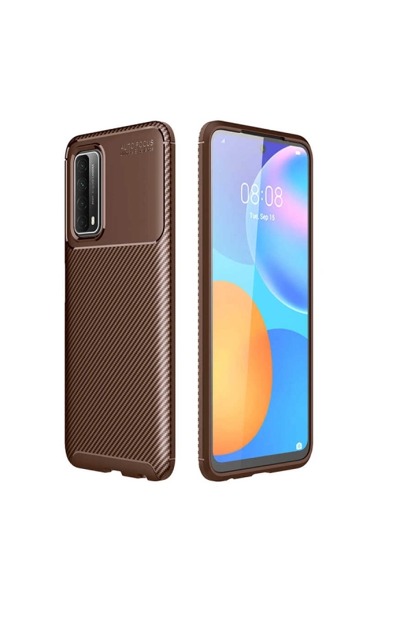 Huawei P Smart 2021 Kılıf Zore Negro Silikon Kapak
