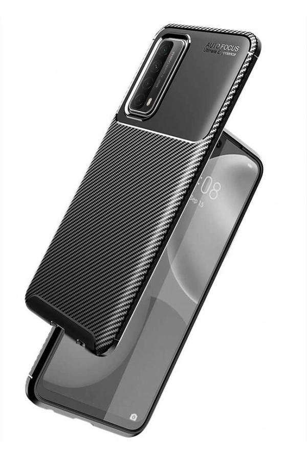 Huawei P Smart 2021 Kılıf Zore Negro Silikon Kapak