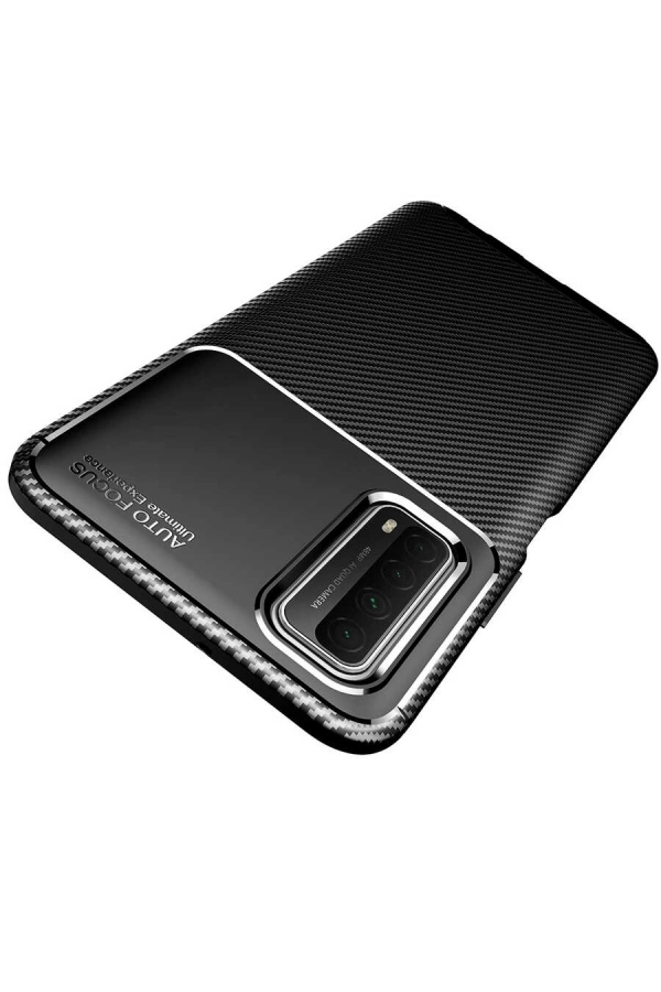 Huawei P Smart 2021 Kılıf Zore Negro Silikon Kapak