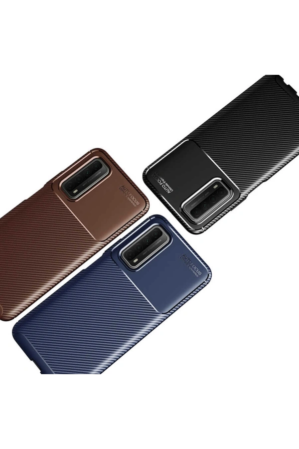 Huawei P Smart 2021 Kılıf Zore Negro Silikon Kapak