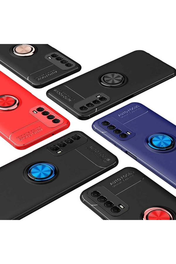 Huawei P Smart 2021 Kılıf Zore Ravel Silikon Kapak