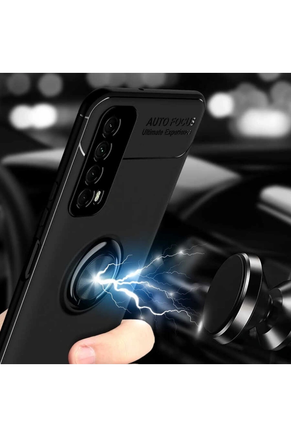 Huawei P Smart 2021 Kılıf Zore Ravel Silikon Kapak