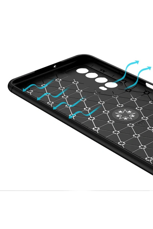 Huawei P Smart 2021 Kılıf Zore Ravel Silikon Kapak