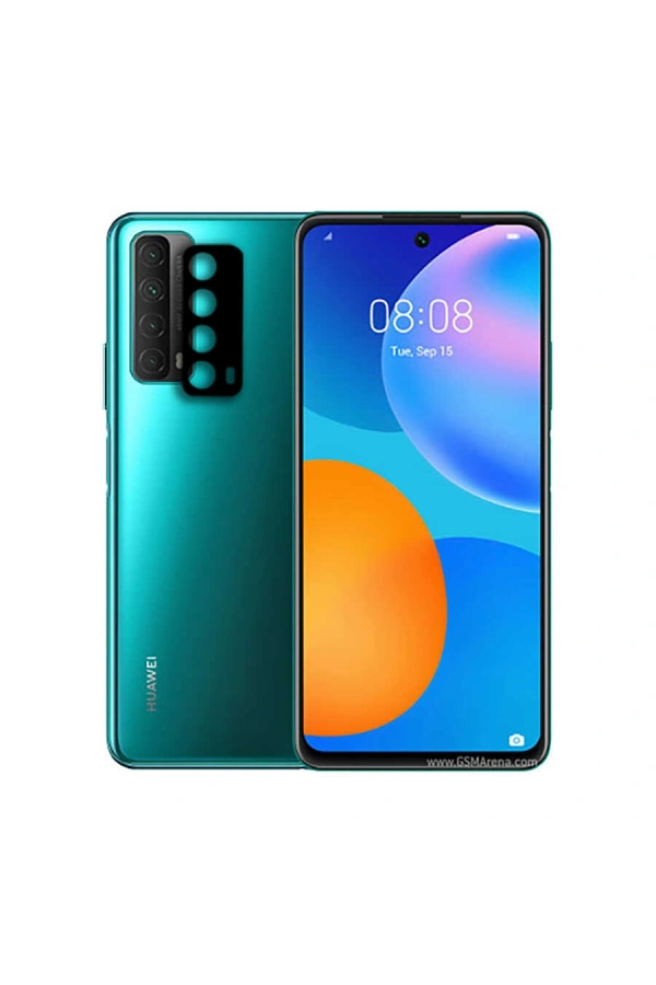 Huawei P Smart 2021 Zore Golden Turtle Seramik Kamera Camı
