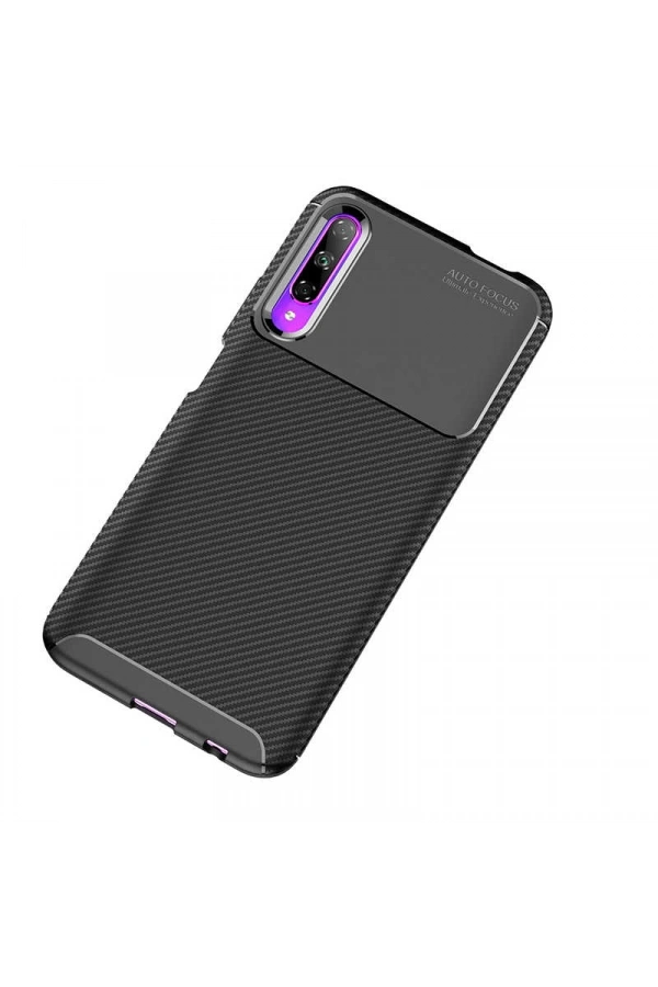 Huawei P Smart Pro 2019 Kılıf Zore Negro Silikon Kapak