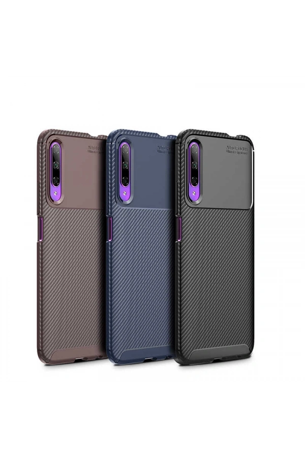 Huawei P Smart Pro 2019 Kılıf Zore Negro Silikon Kapak