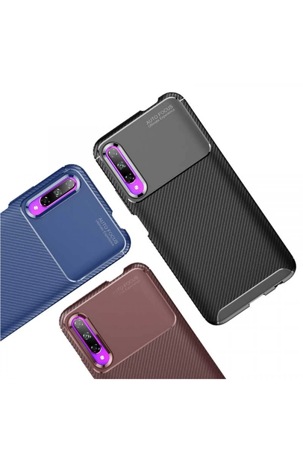 Huawei P Smart Pro 2019 Kılıf Zore Negro Silikon Kapak