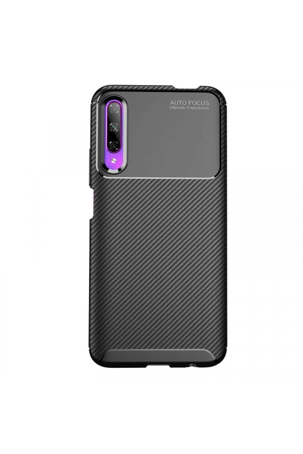 Huawei P Smart Pro 2019 Kılıf Zore Negro Silikon Kapak