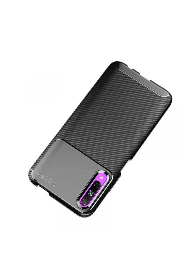 Huawei P Smart Pro 2019 Kılıf Zore Negro Silikon Kapak