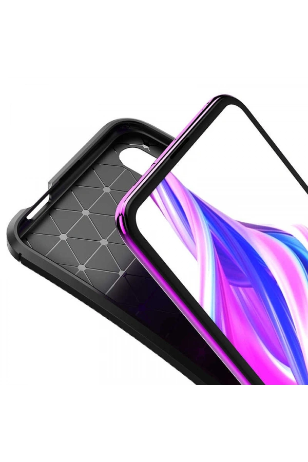 Huawei P Smart Pro 2019 Kılıf Zore Negro Silikon Kapak