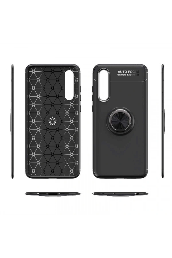 Huawei P Smart Pro 2019 Kılıf Zore Ravel Silikon Kapak