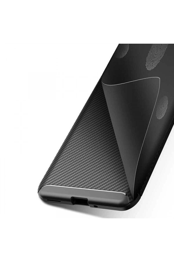 Huawei P Smart S (Y8P) Kılıf Zore Negro Silikon Kapak