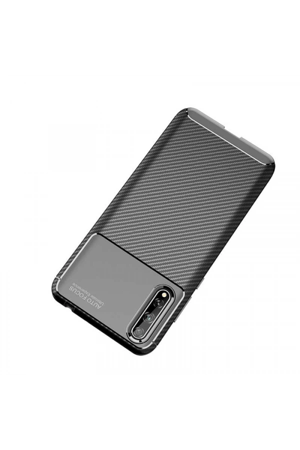 Huawei P Smart S (Y8P) Kılıf Zore Negro Silikon Kapak
