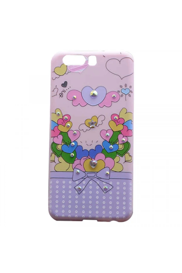 Huawei P10 Plus Kılıf Zore Pembiş Silikon