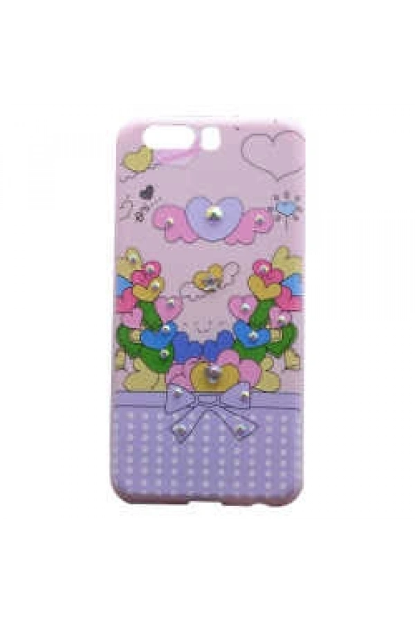 Huawei P10 Plus Kılıf Zore Pembiş Silikon