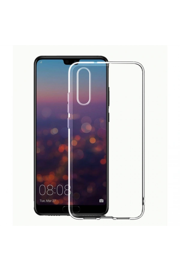 Huawei P20 Kılıf Zore Süper Silikon Kapak