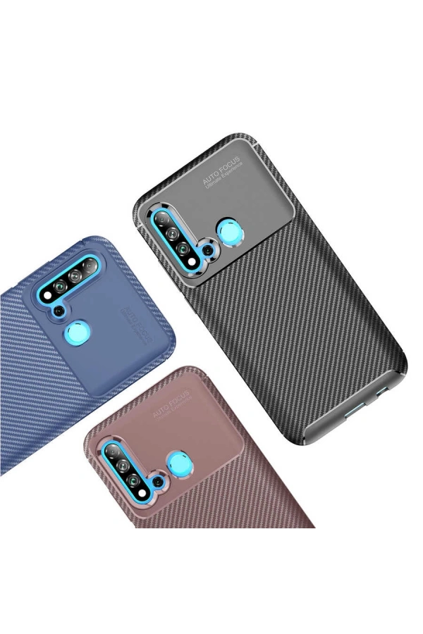Huawei P20 Lite 2019 Kılıf Zore Negro Silikon Kapak
