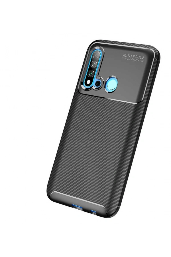 Huawei P20 Lite 2019 Kılıf Zore Negro Silikon Kapak