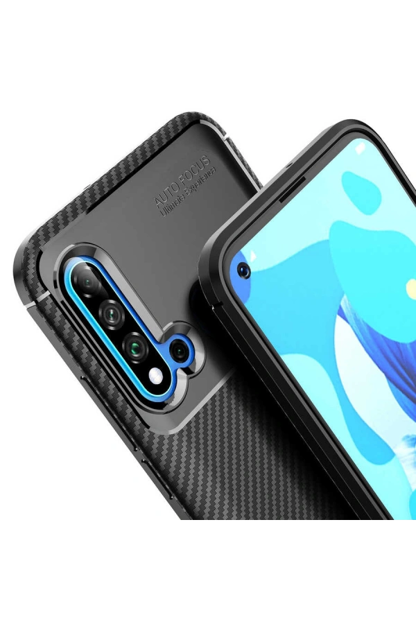 Huawei P20 Lite 2019 Kılıf Zore Negro Silikon Kapak