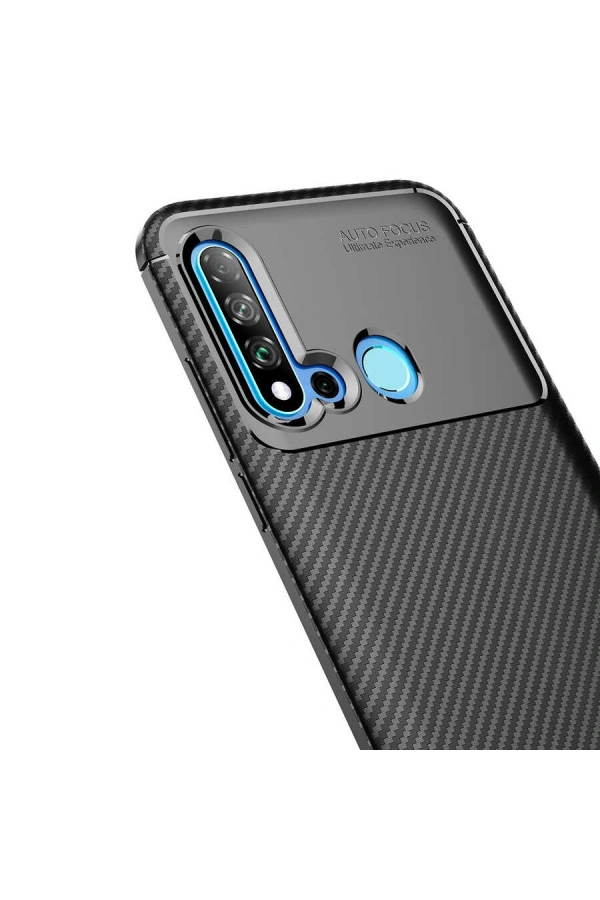 Huawei P20 Lite 2019 Kılıf Zore Negro Silikon Kapak