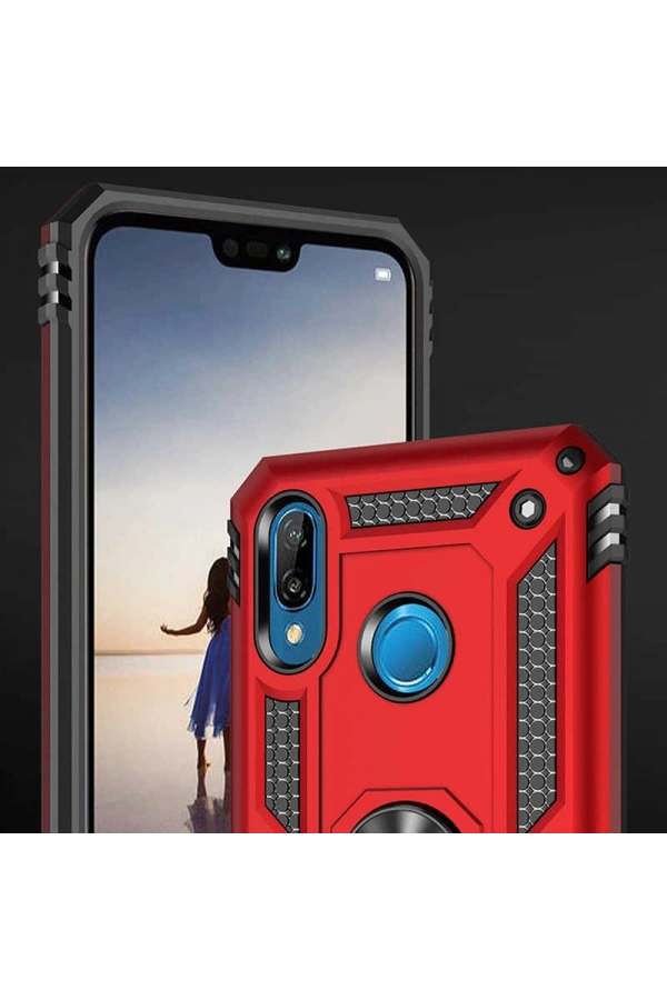 Huawei P20 Lite Kılıf Zore Vega Kapak