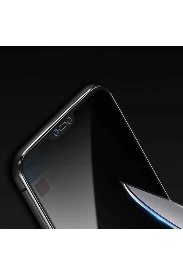Huawei P20 Lite Zore New 5D Privacy Temperli Ekran Koruyucu